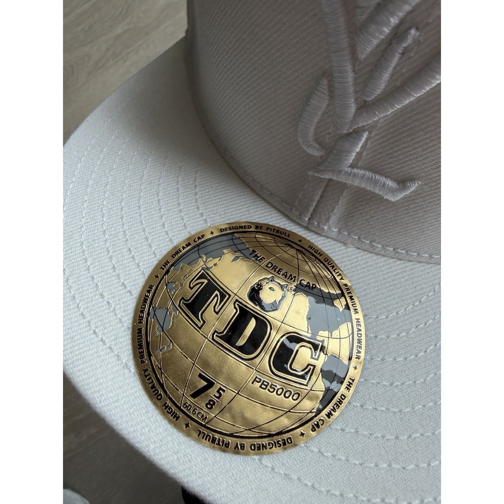TDC Playboi Carti YVL Fitted Hat All White Opium Pitb… - Gem